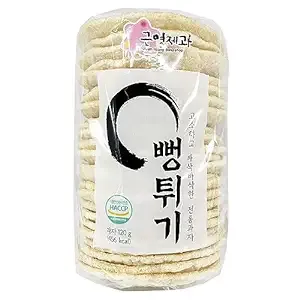 LENITH Korean Popped Rice Cakes Chip Snack 1 Pack 120g / Sweet P