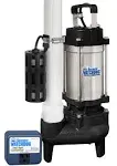 Basement Watchdog 1-HP 115-Volt Stainless Steel Submersible Sump Pump | BWSS100