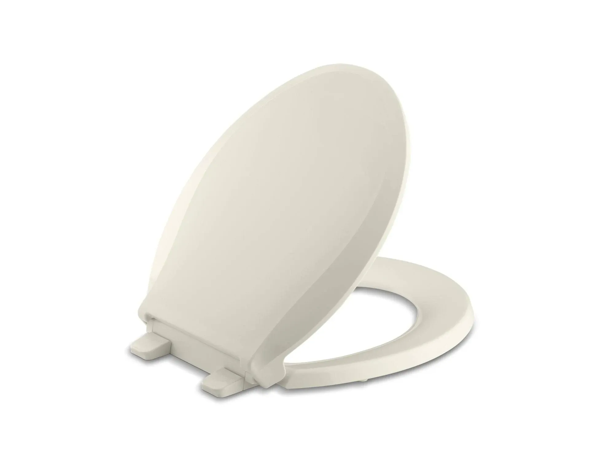 Kohler Cachet K-7316-96 Biscuit Quick-Release Round-Front Toilet Seat