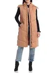 Womens Quilted Longline Vest