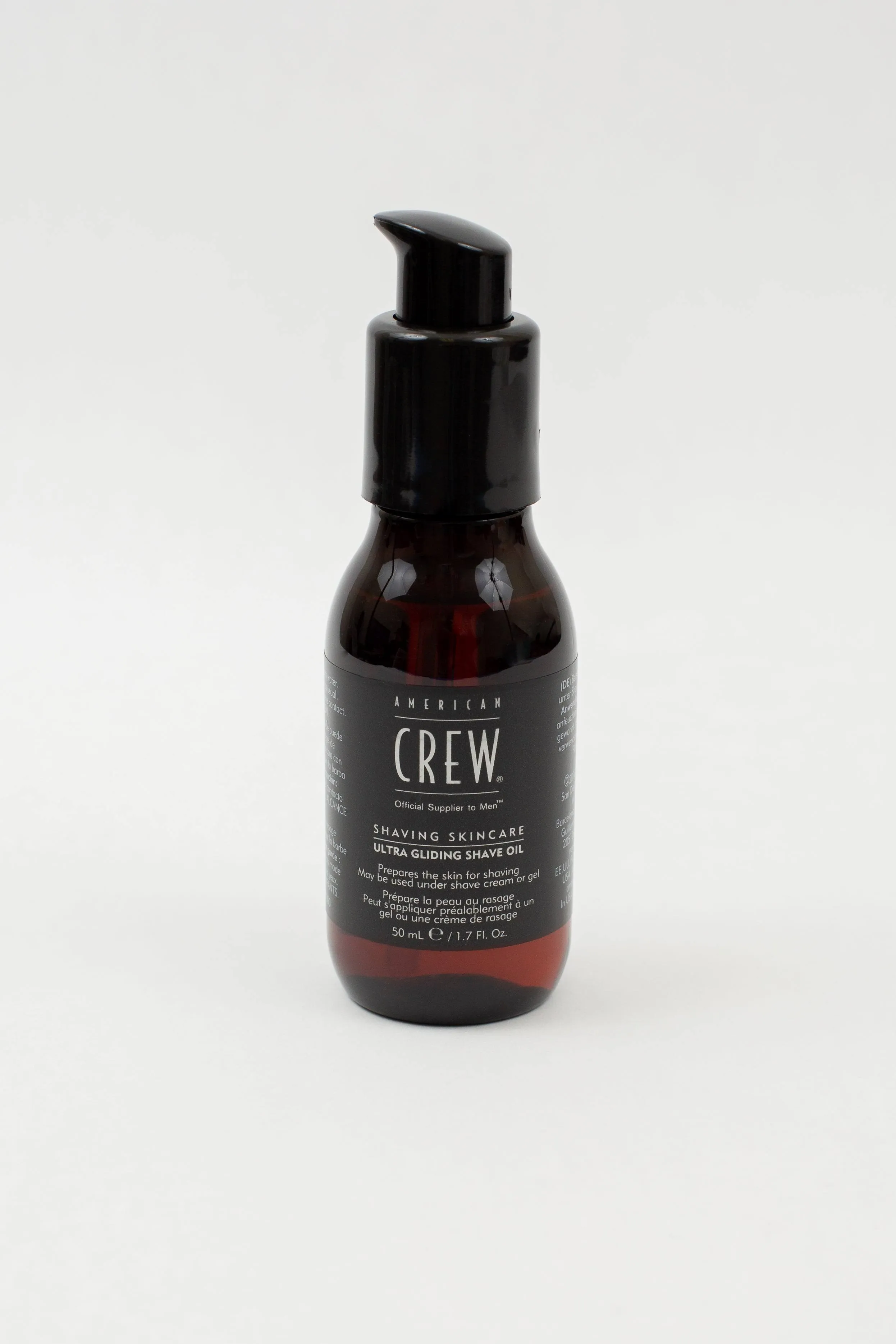 AMERICAN CREW Ultra Gliding Shave Oil, 1.7 Ounce