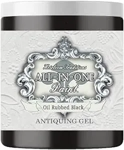 Heirloom Traditions Antiquing Gel Oil Rubbed Black Black 16 fl oz