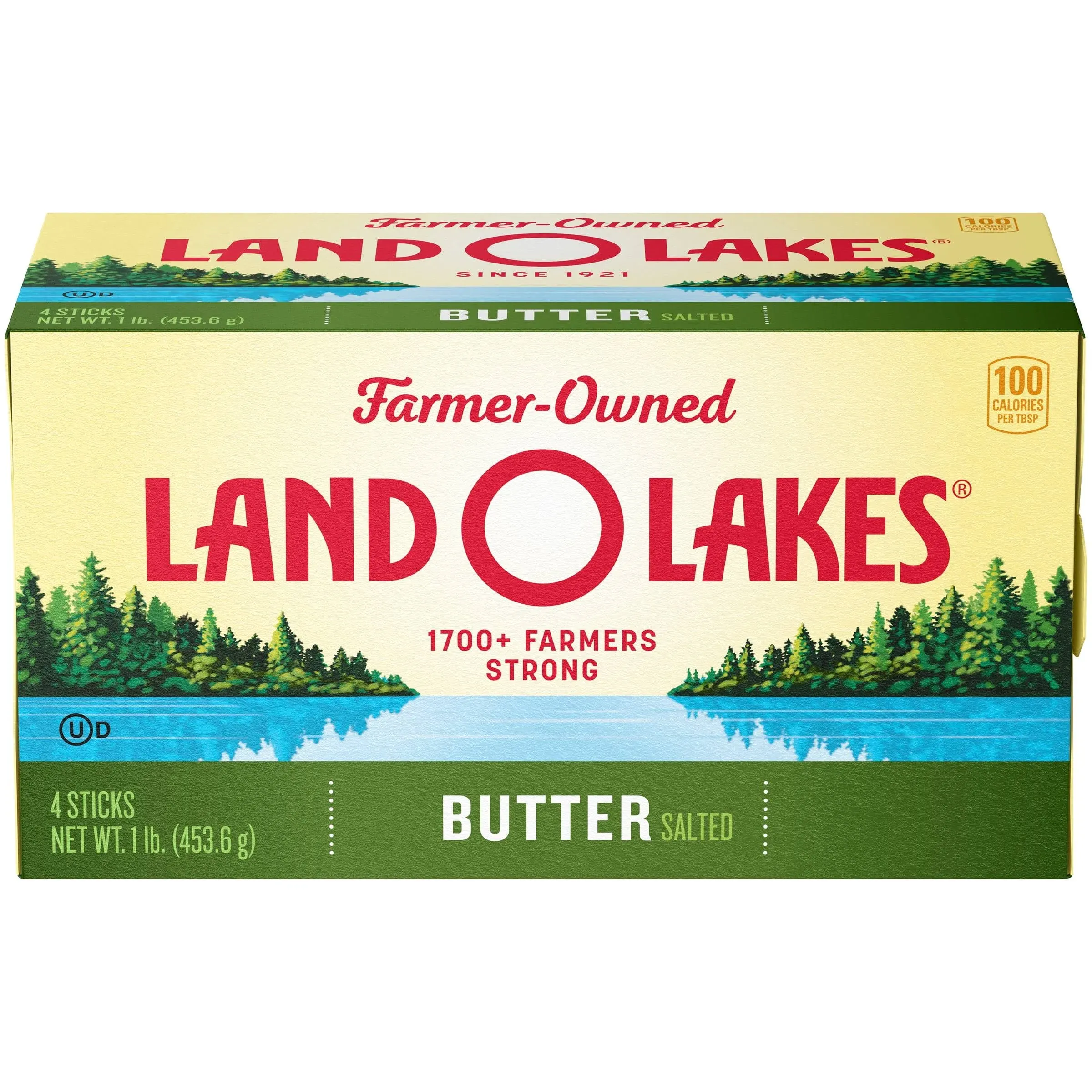 Land O'Lakes Salted Butter - 4 sticks, 1 lb box