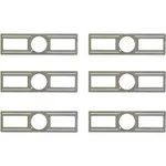 7x OHLECTRIC Recessed LED Light Plate Slim Kit Bracket Rough In  CONSTRUCTION 