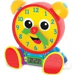 The Learning Journey - Telly Jr. Teaching Time Clock - Primary Color - Telling Time Teaching Clock - Toddler Toys & Gifts for Boys & Girls Ages 3 Years and Up - Award Winning Toys