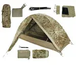 LiteFighter Fido Ai Individual Shelter System Multicam Camouflage 84in x 32in x 36in AI1100-MUL