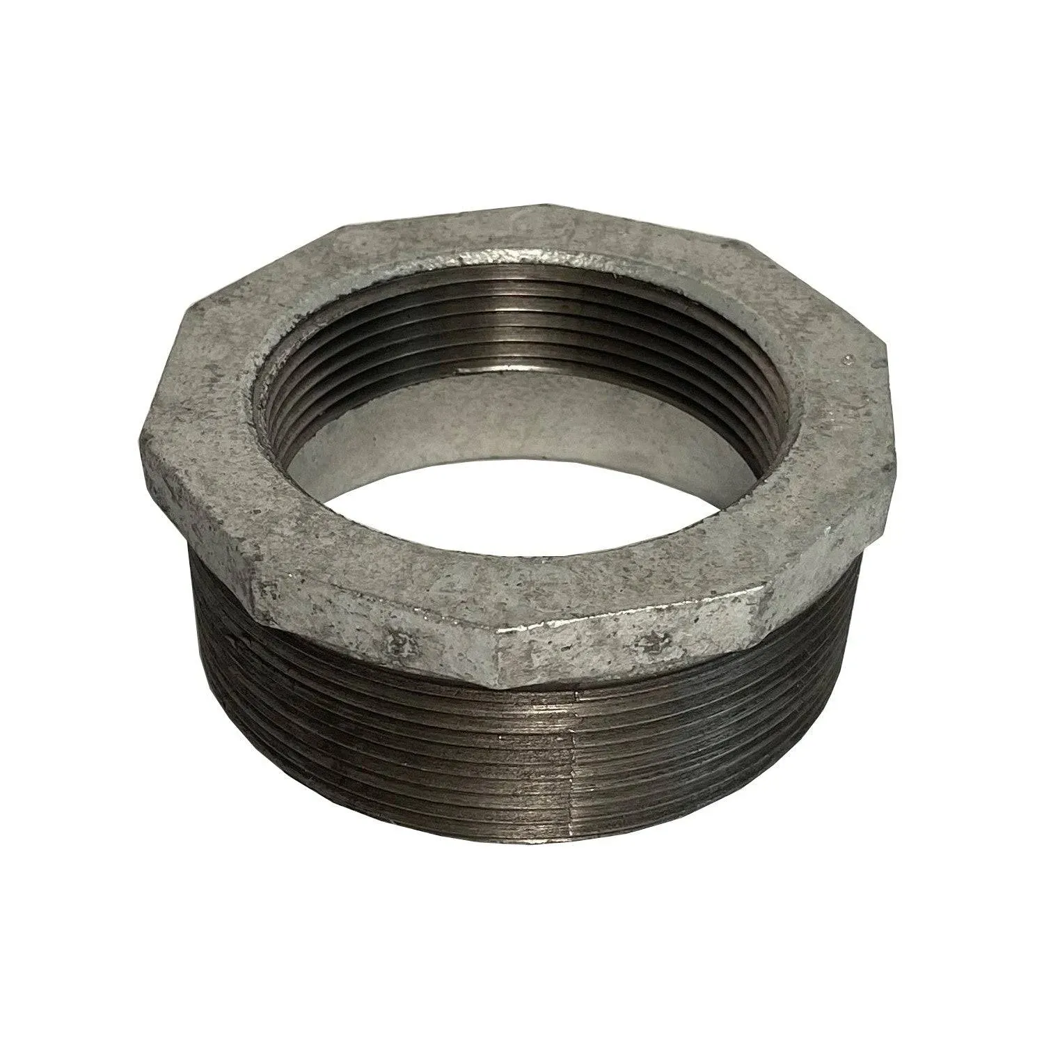 TSX 4 Inch X 3 Inch NPT Galvanized Malleable Iron Reducing Bushing