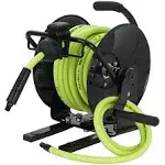 Flexzilla® L8651FZ - Portable Manual Air Hose Reel with 3/8&quot; x 50&#039; Air Hose