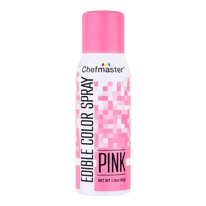 Pink Chefmaster Spray Food Coloring