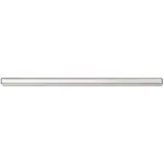 Advantus Grip-A-Strip Display Rail, Aluminum Finish, White, 24" x 1-1/2"