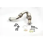 Heavy Duty Y-Pipe Up Pipe with Gasket and Turbo Install Kit 2003-2007 Ford 6.0 Powerstroke Diesel F250 F350 F450 Excusion