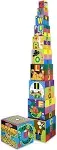 Melissa & Doug Alphabet Nesting and Stacking Blocks