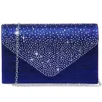 Ladies Frosted Satin Evening Clutch Purse Bag Crossbody Handbags