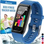 Inspiratek Kids Fitness Tracker for Girls and Boys Age 5-16- Waterproof Fitne...