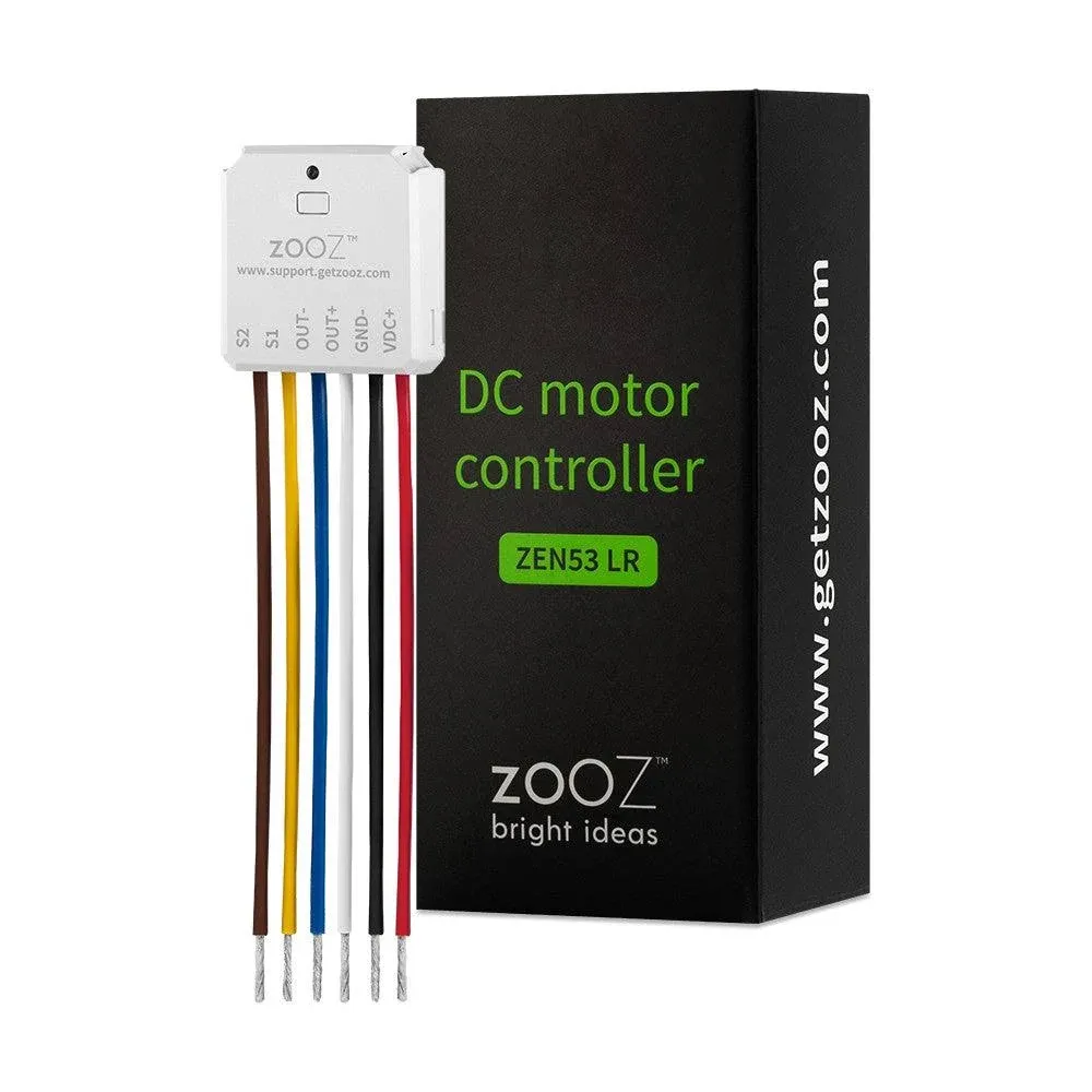 Zooz 700 Series Z-Wave Plus DC Motor Controller ZEN53 | Z-Wave Hub Required (Sold Separately)