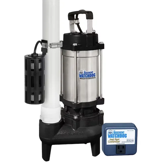 Basement Watchdog 1-HP 115-Volt Stainless Steel Submersible Sump Pump | BWSS100