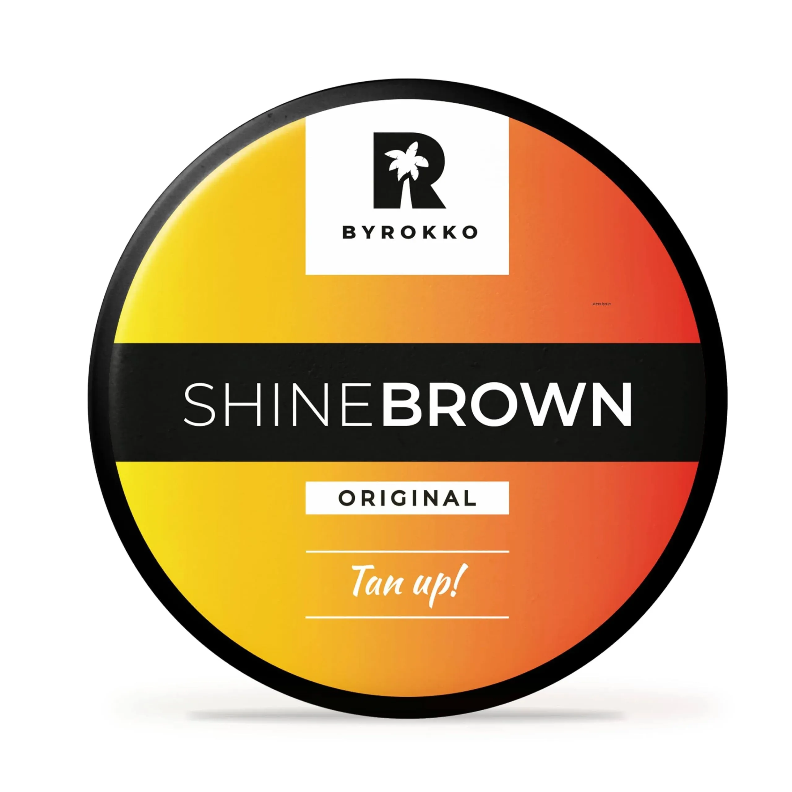 ByRokko Shine Brown 190ml Sun Cream Tanning Tan Skin Body 01/2026 NEW