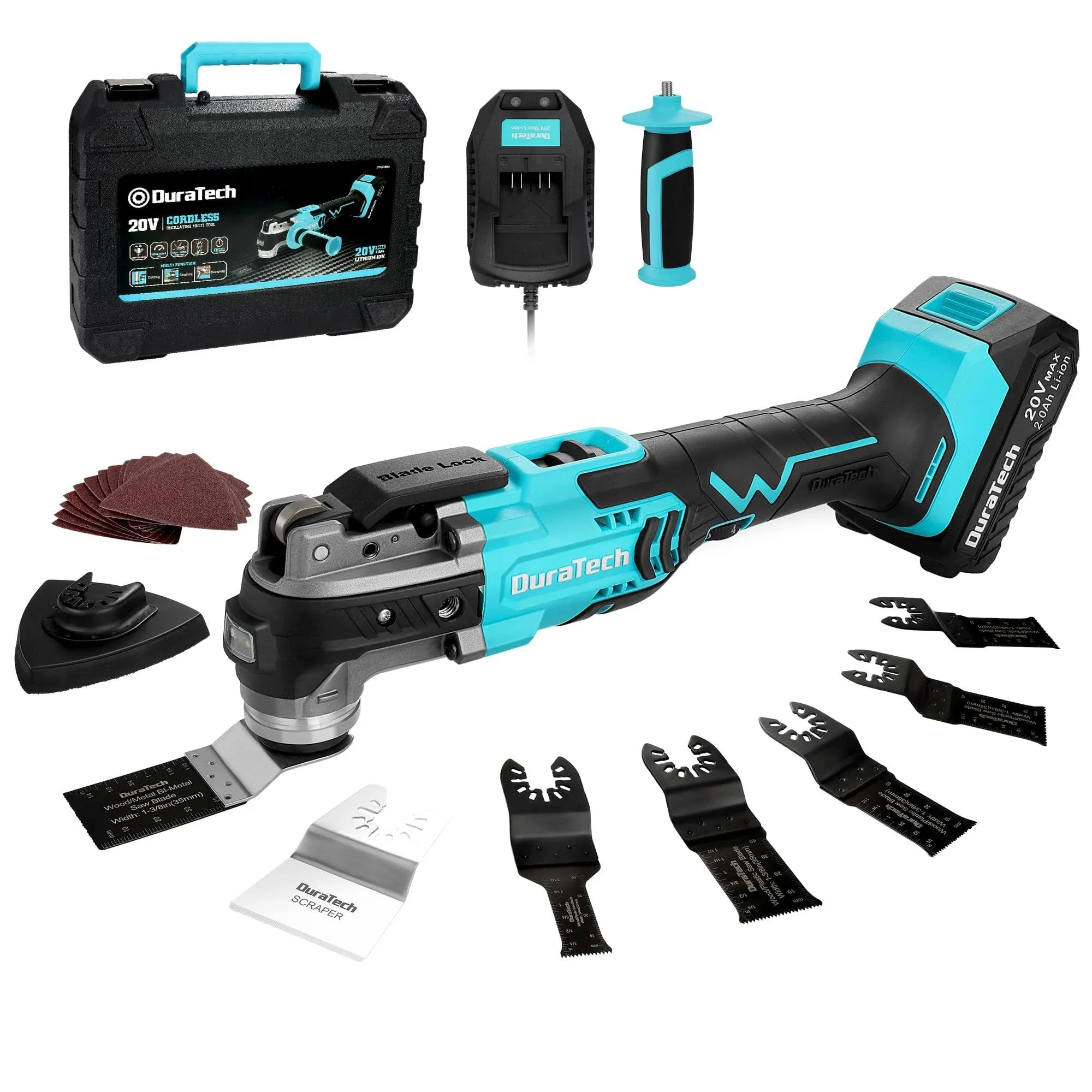 DURATECH Cordless Oscillating Tool 20V