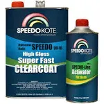 Mobile Refinish Clear Coat High Gloss Super Fast Clearcoat Gallon Kit SMR-105/75