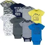 Onesies Brand baby-boys 8-pack Short Sleeve Mix & Match Bodysuits