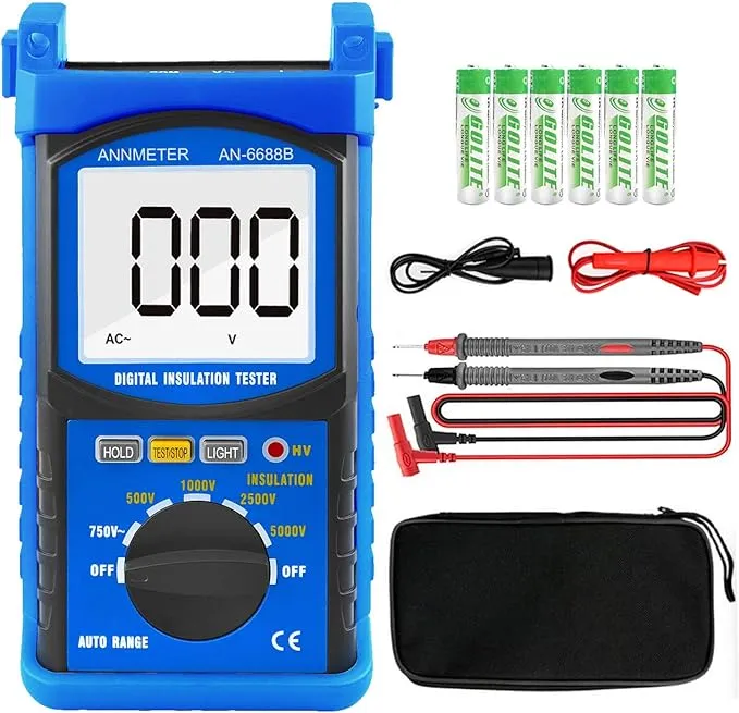 Digital Insulation Resistance Tester 6688B