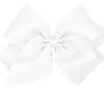 Wee Ones Medium Monotone Moonstitch Grosgrain Girls Hair Bow