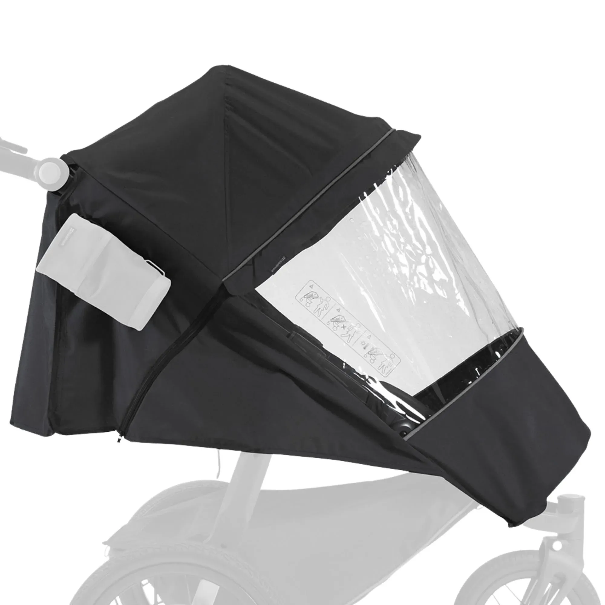 NEW UPPAbaby Performance Rain Shield For Ridge Jogging Stroller Waterproof Cover