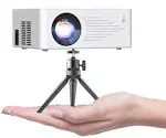 Tmy Mini Projector For Iphone, Portable Projector With 5G Wifi And Bluetooth,