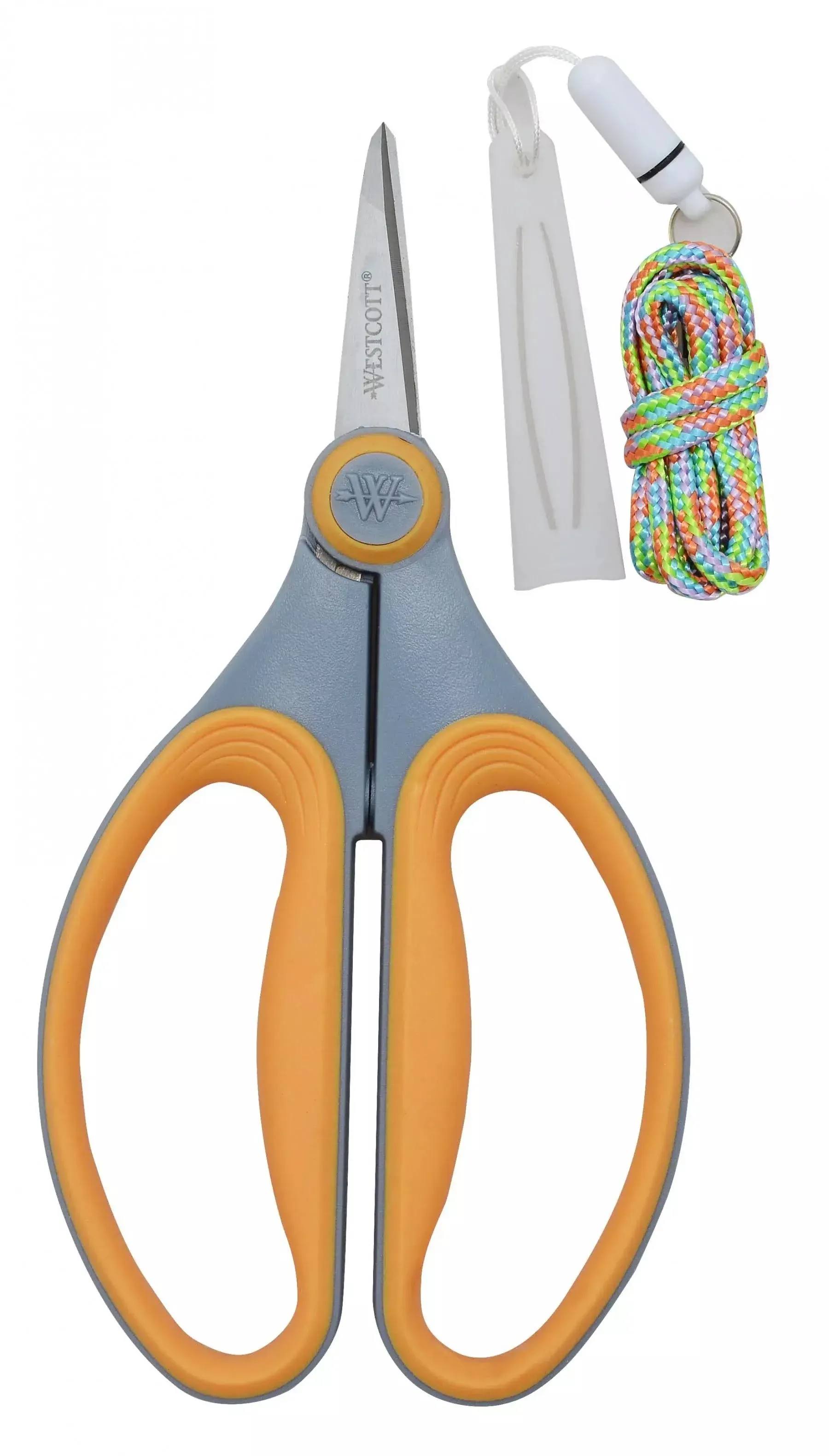 Westcott 6&#034; Titanium Precision Scissors (1 Count, Yellow) 1 Yellow 