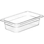 Cambro Camwear Food Pan, 1/1 by 4-Inch, Clear