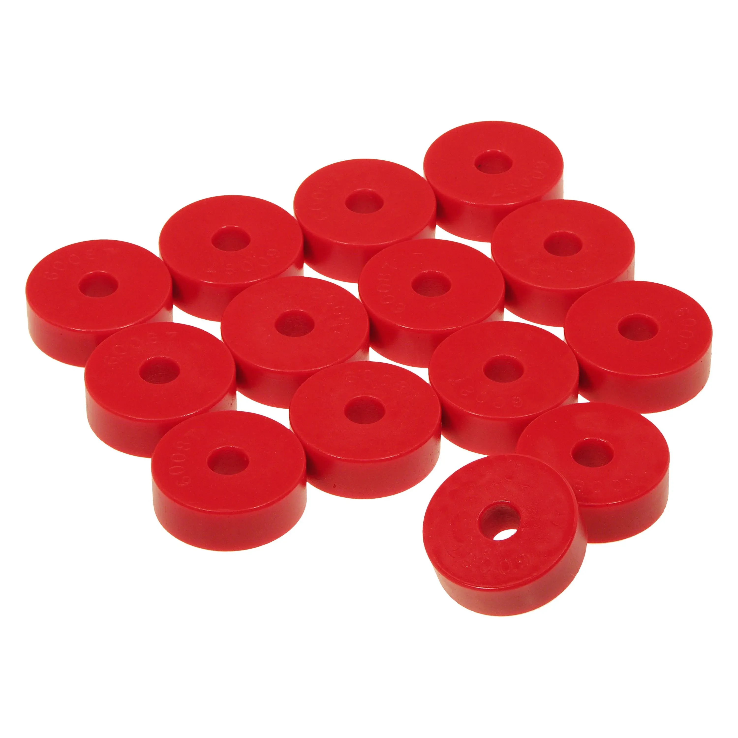 Prothane 55-73 Jeep CJ5 Body Mount 14 Bushing Kit - Red