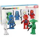 4 Piece Ninja Character Figure Set