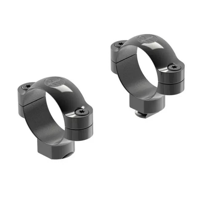 Leupold 49901 Standard Scope Ring Set Medium 1 Matte Black Steel