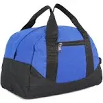 DALIX 12&#034; Small Duffle Bag Gym Mini Travel Overnight Bag Black Gray Blue Red