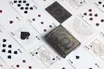 Bicycle Cypher Premium - Cartas de Juego Negras, lámina Dorada, Mensajes cifrados en Cartas, 1 baraja