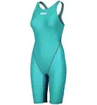 Arena 005873 Powerskin St Next Eco Open Back - Aquamarine, 34