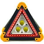 Emergency Warning Triangle - LED Light, Water-Resistant, Shockproof & Portable