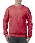 Heavy Blend™ Crewneck Sweatshirt - Heather Sport Scarlet Red