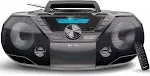 Philips Portable CD Player Boombox, Bluetooth with Cassette Radio. USB. MP3