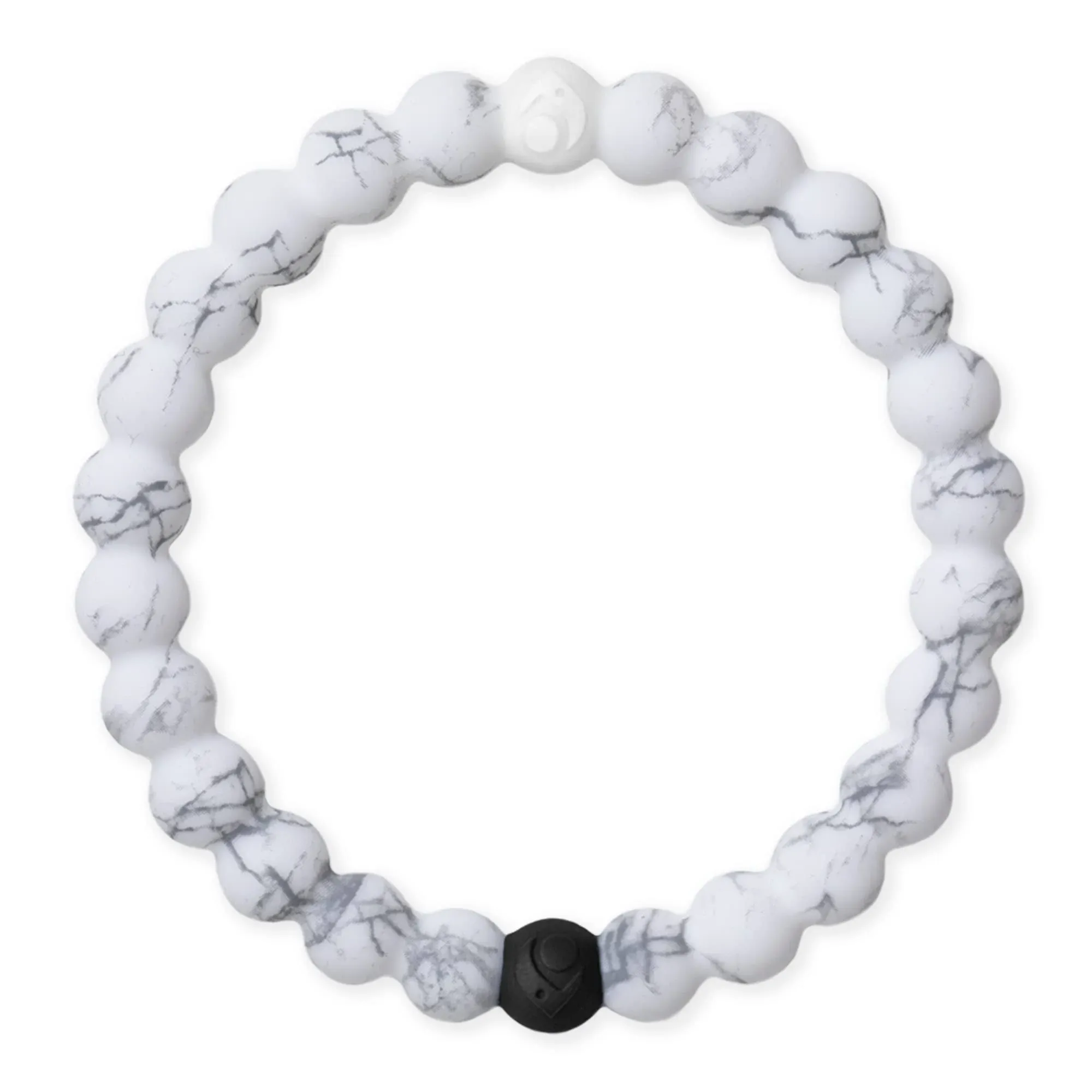 Lokai Silicone Beaded Bracelet for Women and Men - Splatter Collection - Silicone Jewelry Fashion Bracelet Slides-On for Comfortable Fit for Men, Women & Kids