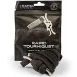 RATS GEN 2 Rapid Application Tourniquet System | Life Saving | Hemorrhage Kit | Emergency | First-Aid | Survival (Black, 1 Pack)