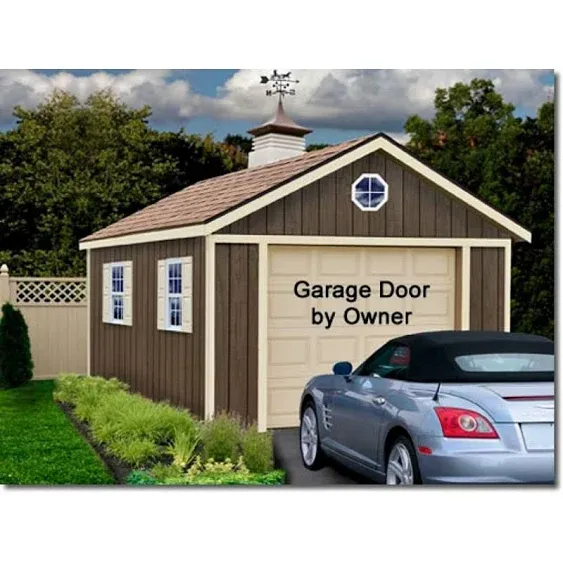 Best Barns Sierra 12x20 Wood Storage Garage Shed Kit - ALL Pre-Cut (sierra_1220)