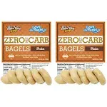 ThinSlim Foods Love-the-Taste Low Carb Bagels Plain, 2pack