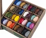 Crayon Rocks Just Rocks in a Box, 32 Colors, Tripod Grip Crayons Made For Handwr