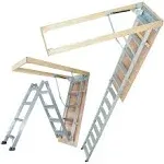 VEVOR Attic Ladder Foldable 350-Pound Capacity ZDKKSGLTLHJ3WVQM2V0