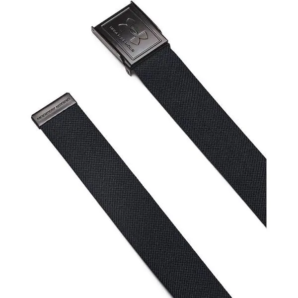 Under Armour Boys' Drive Stretch Webbing Belt - Black, OSFM