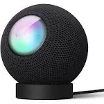 elago Stand Compatible with HomePod Mini - Proper EQ, Easier to Control with Better Indicator Visibility, Stable Mount, Anti-Slip Silicone Stand (Black)