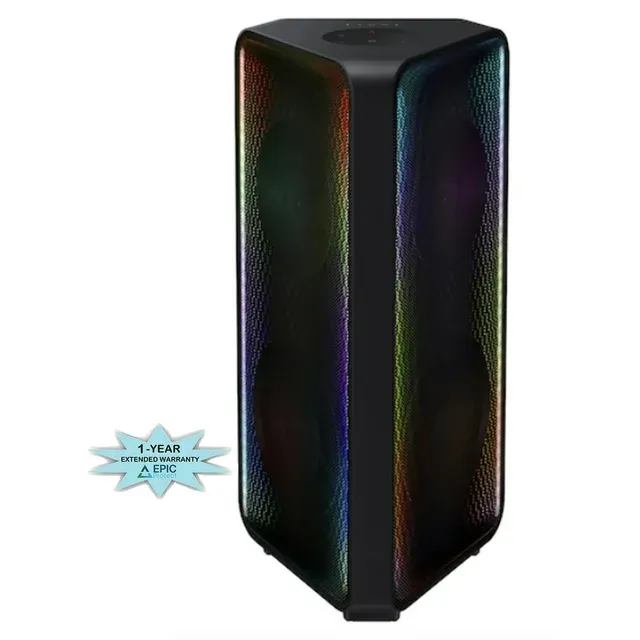 Samsung MX-ST5CB High Power 210W Wireless Sound Tower Speaker with an Additional 1 Year Coverage by Epic Protect (2022)