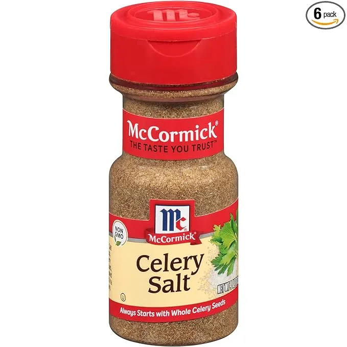 McCormick Celery Salt - 4 OZ 6 Pack