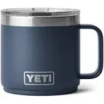 YETI Rambler 14 oz Stackable Mug, Vacuum Insulated, Stainless Steel with MagSlider Lid, Charcoal